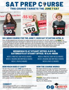 Flyer June 2025 SAT Prep Course
