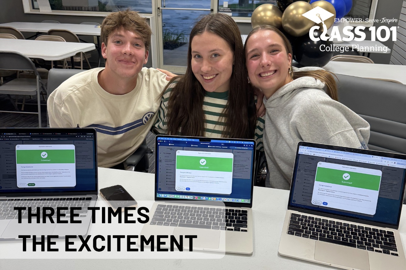 How Class 101 Helped a Zionsville Family Navigate Three College Applications at Once