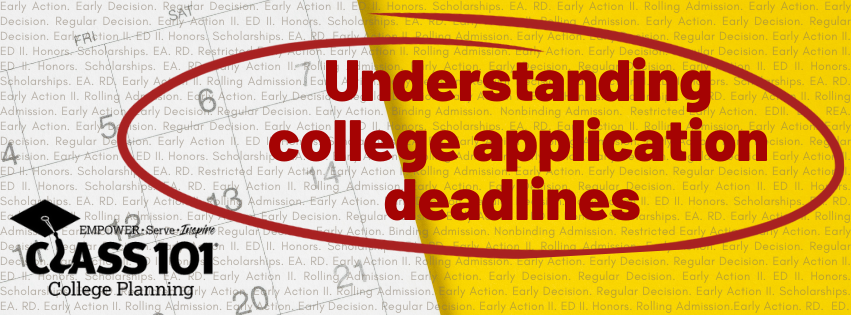 College Application Deadlines