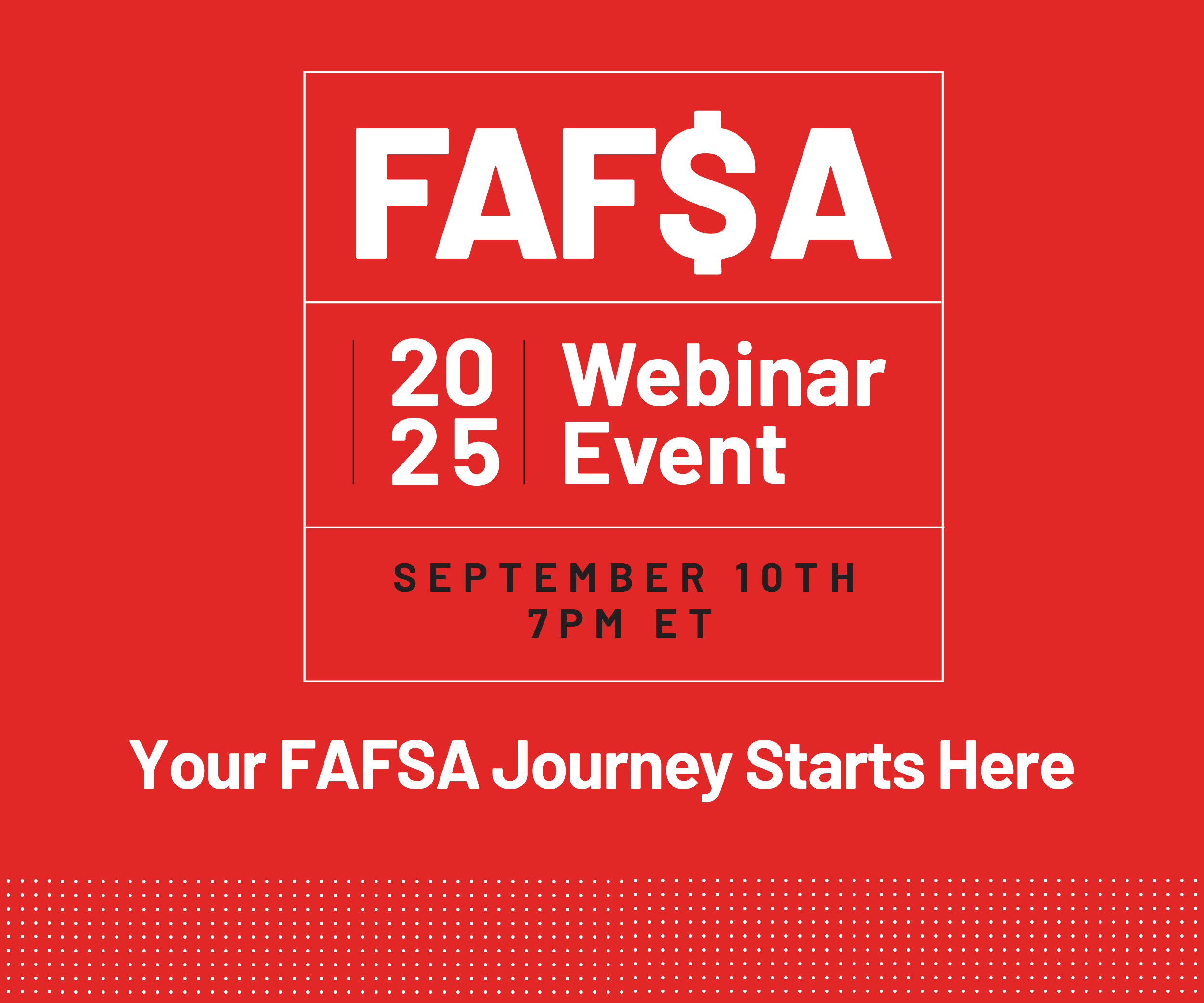 FAFSA Webinar