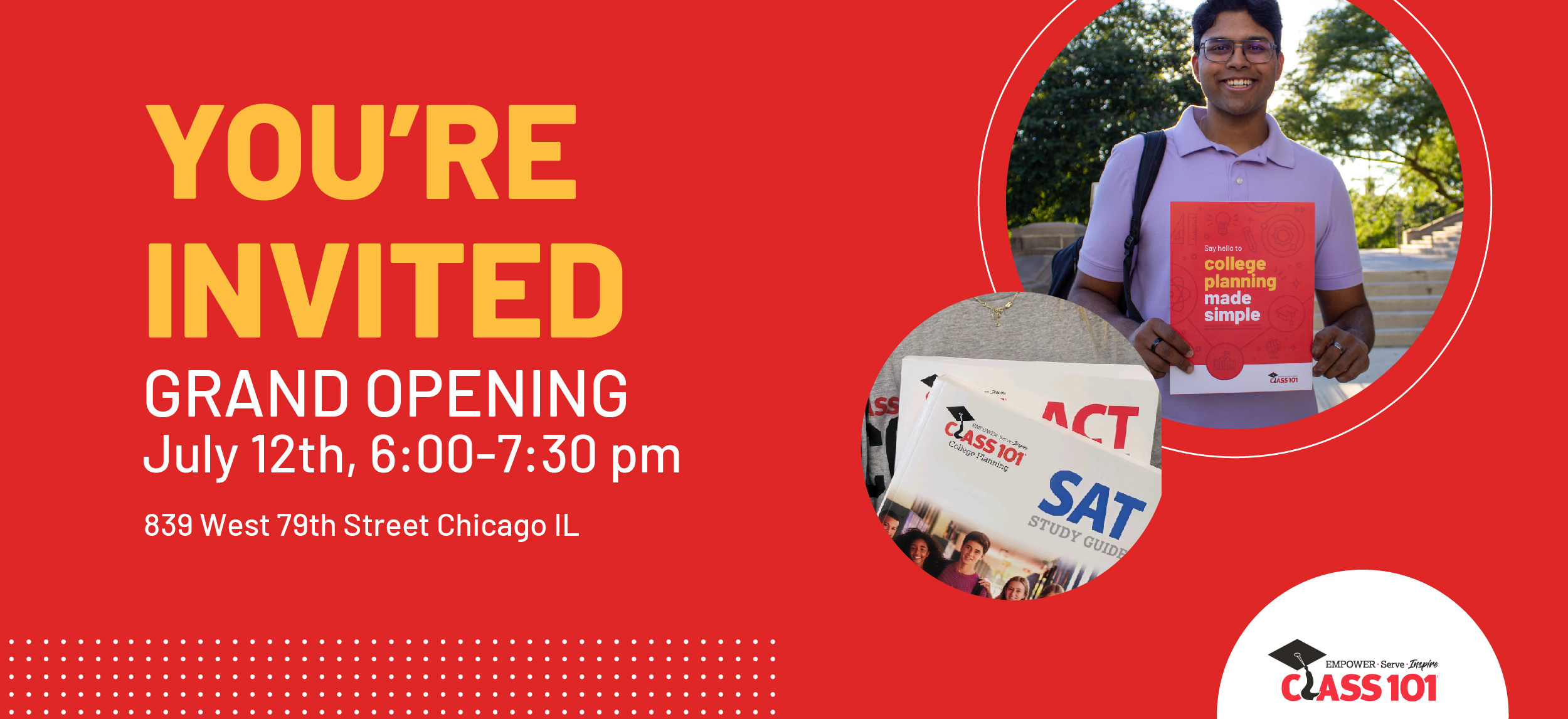 Grand Opening & Info Session – Chicago