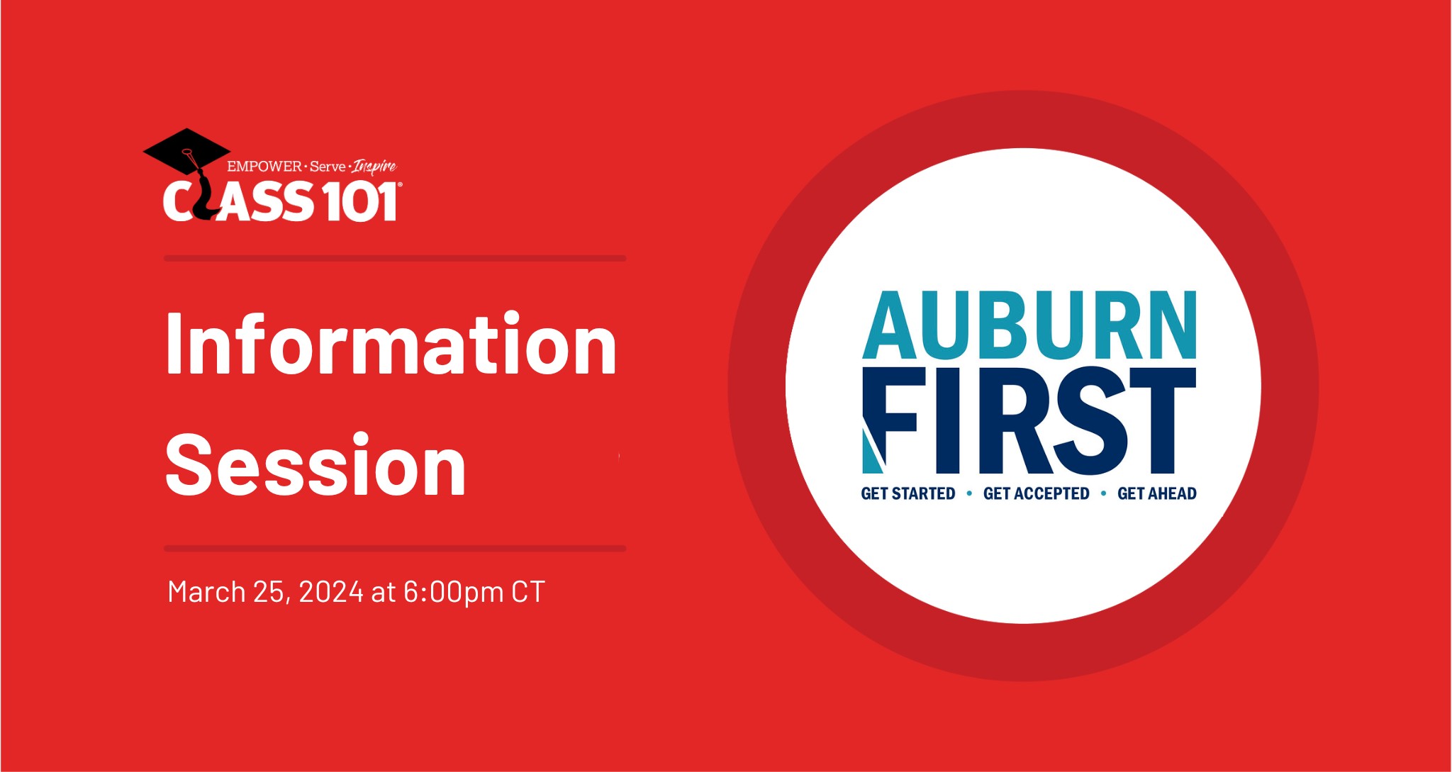 Auburn First Informational Session Class 101 Mobile AL Auburn First Informational Session Class 101 Mobile AL