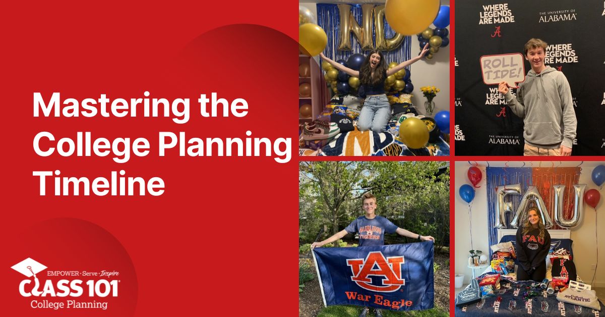 Class of 2026: Mastering the College Planning Timeline