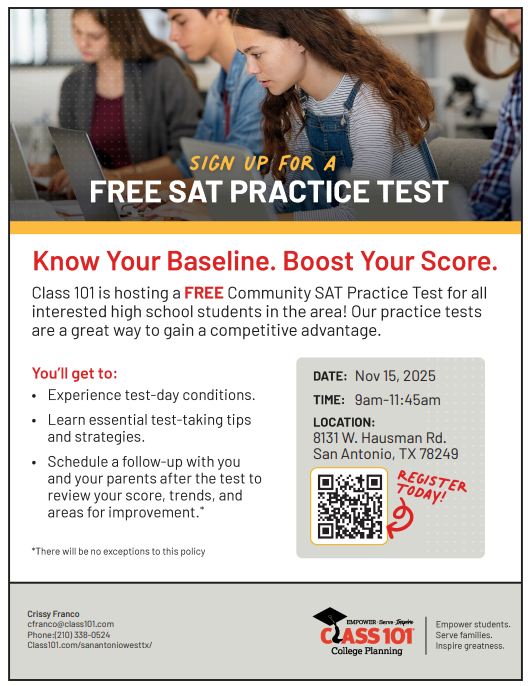Free SAT Practice Test-November 15