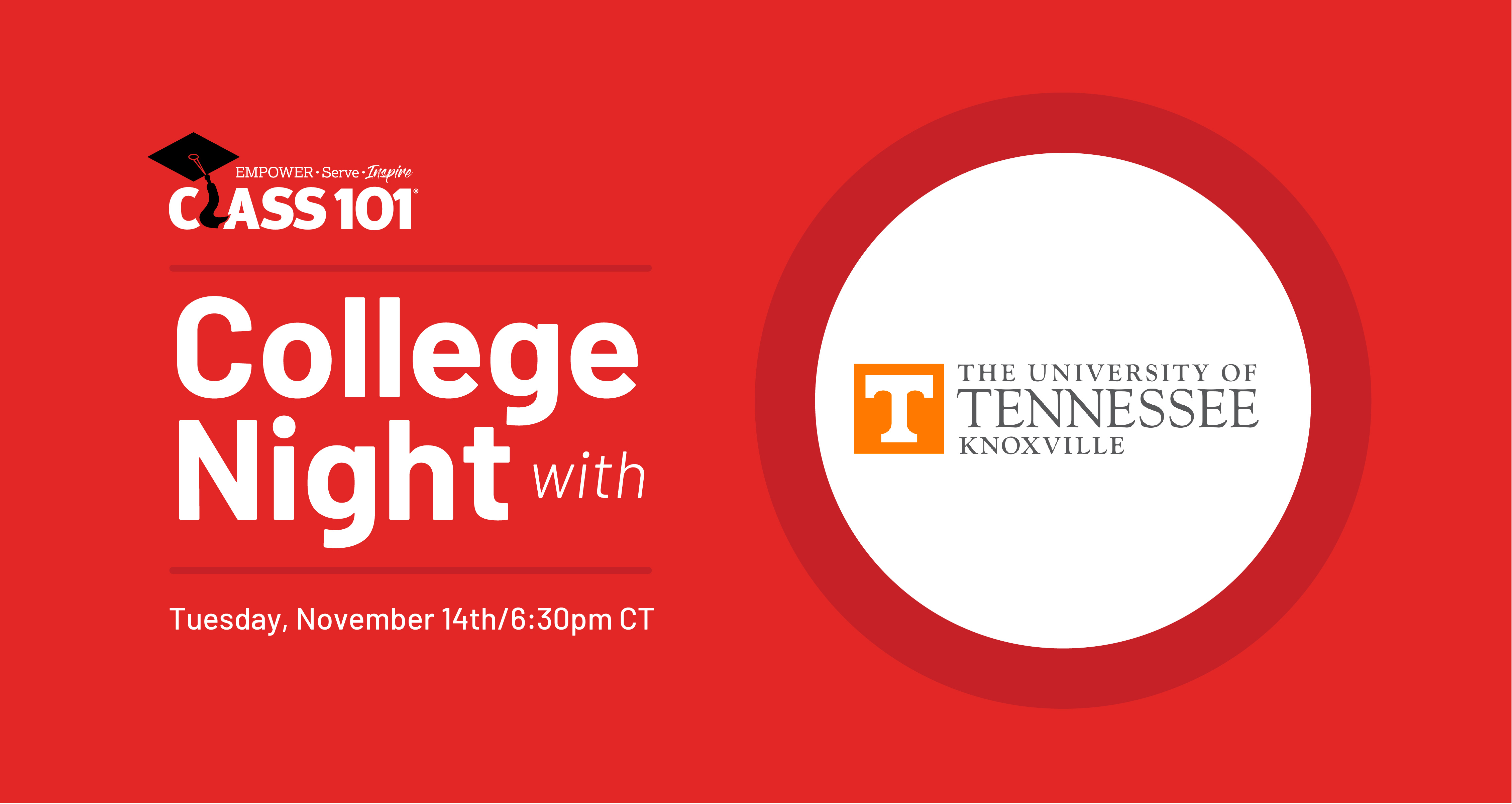 College Night with University of Tennessee