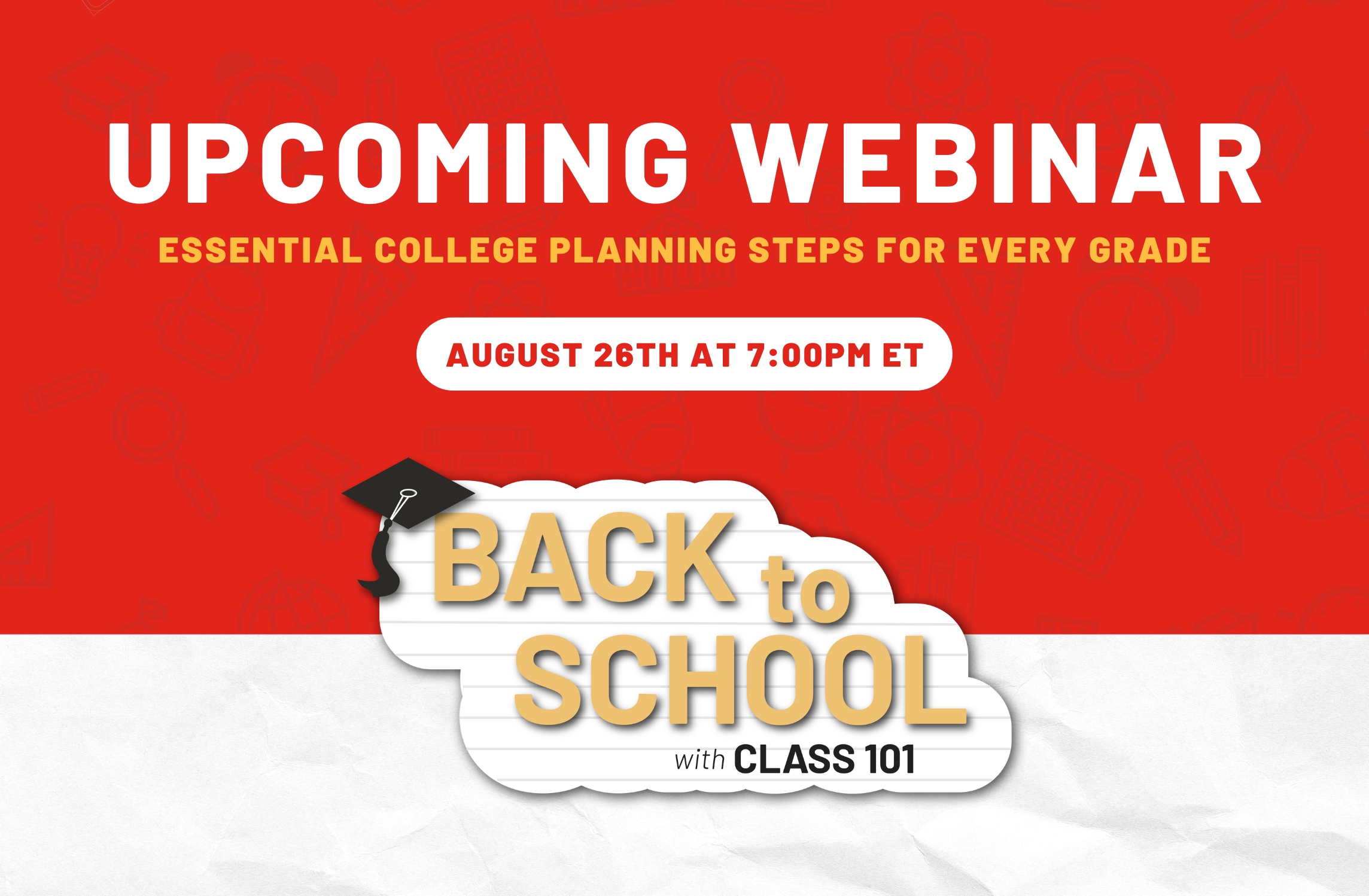 Back to School Webinar