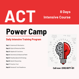 Intensive ACT Power Camp