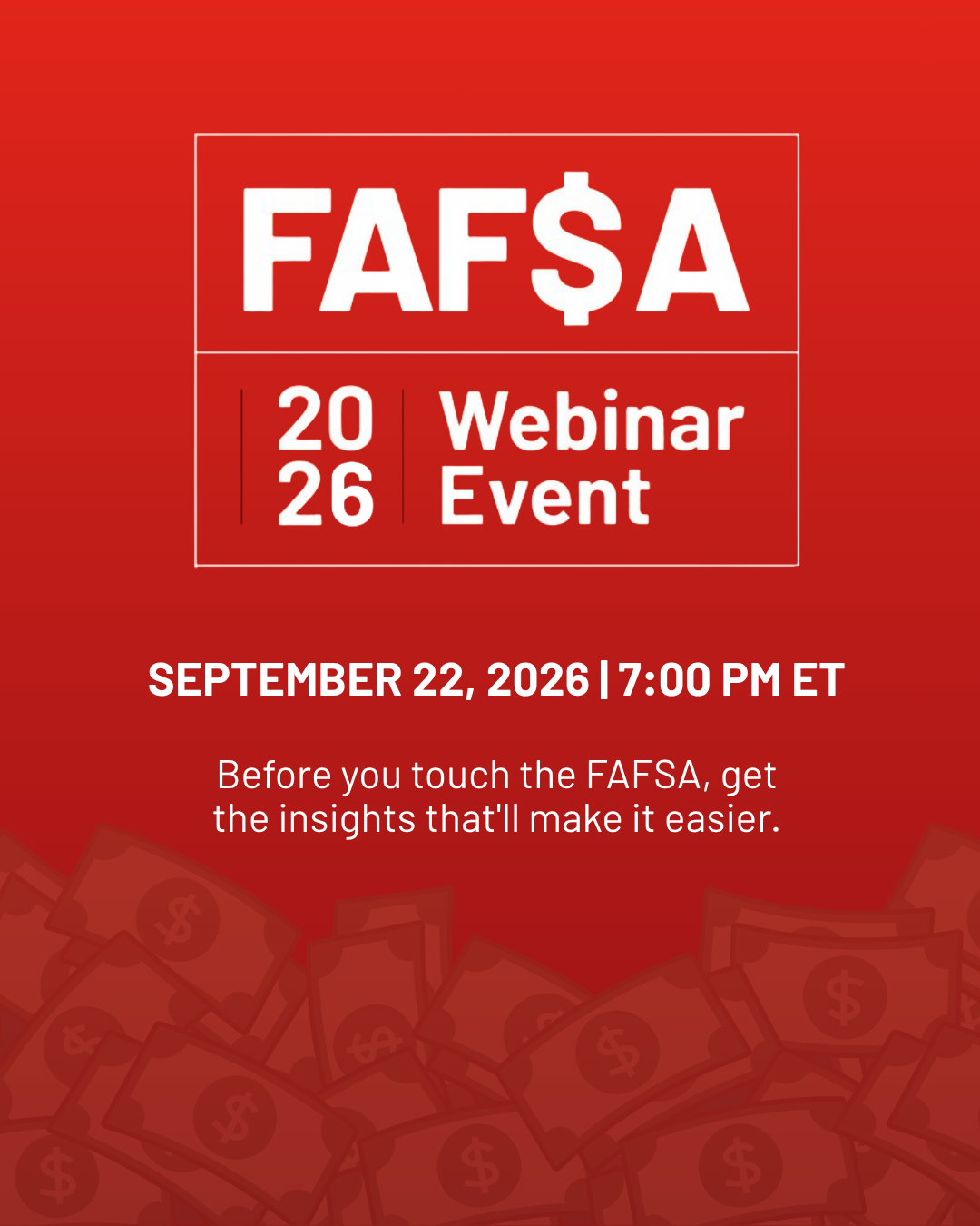 FAFSA Webinar
