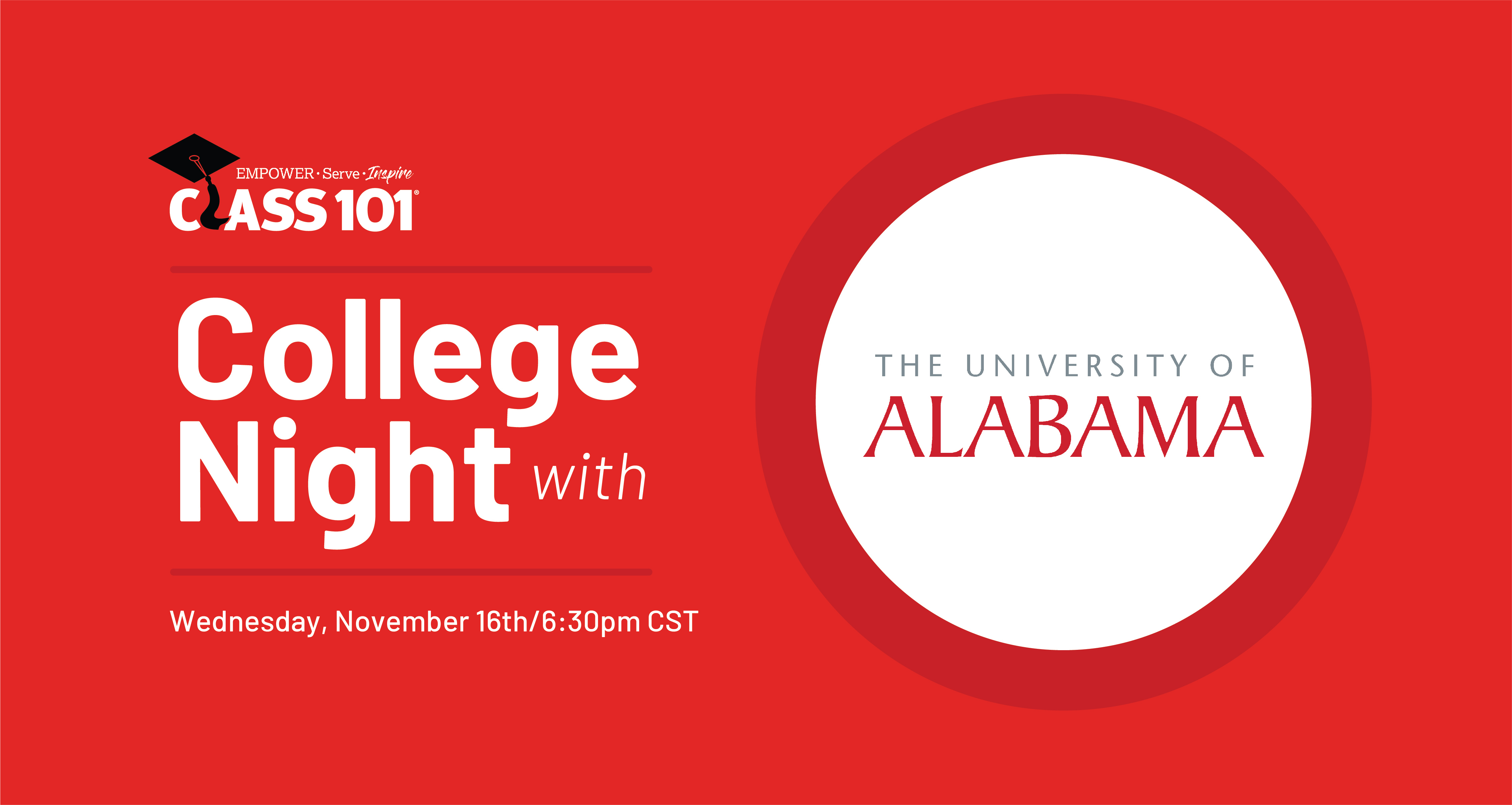 College night with Alabama