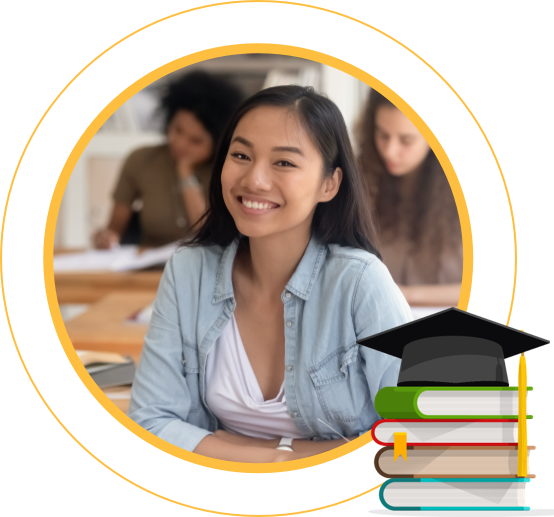 Academic Advising- female student smiling